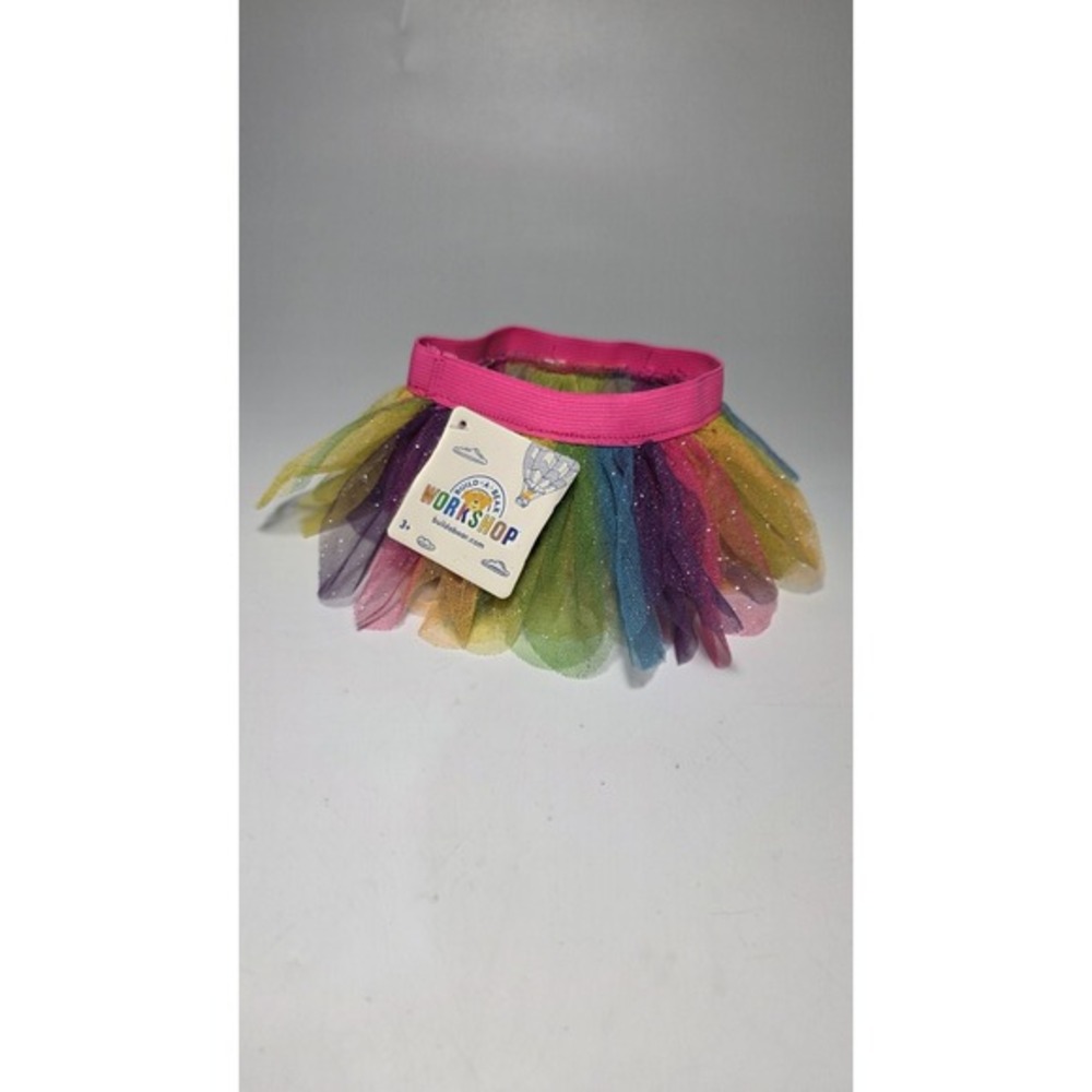 Build-A-Bear Workshop Rainbow Sparkle Tutu- NEW WITH TAGS
